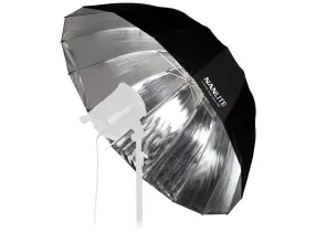 Umbrella Deep Silver (135 cm) - Deep Umbrella 135 (Silver, 53" / 135 cm)