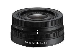Z DX 16-50mm f/3.5-6.3 VR (Black) - NIKKOR Z DX 16-50mm f/3.5-6.3 VR Lens (Black) - APS-C, Autofocus, Filter 46 mm