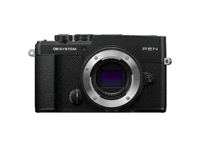 PEN (Body Only, Black) - PEN mirrorless camera, 20.4 MP Micro 4/3 Live MOS sensor, black (body only)