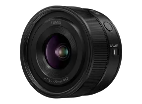 S-S20E Black - LUMIX S 20mm f/2.5 Lens, Full-Frame, Autofocus, Filter 62mm (L-Mount, Black)