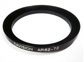 AR82-72 - Screw-On Step Up Ring - 72mm to 82mm Filter Thread