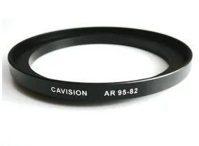 AR95-82 - Screw-On Step Down Ring - 82mm to 95mm Filter Thread