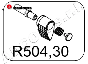 R504,30 - Asm knob for fluid head 504HD