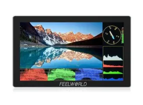 P6X - 5.5"DSLR Camera Field Monitor Touch Screen 4K HDMI High Brightness 1000nit