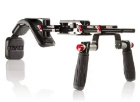 COMPOGRIP - Composite Grip Shoulder Mount Rig compatibility with DSLR Camera
