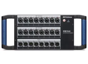 NSB 16.8 Stage Box - Presonus Stage Box 16 IN/8 Out on Network AVB