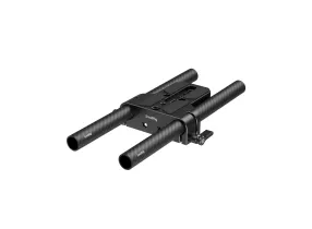 SR 5609 - Bottom Mount Plate with Dual 15mm Rod Clamp