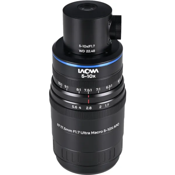 Aksen 17.5mm f/1.7 5-10X Ultra Macro APO (Sony FE) - LAOWA