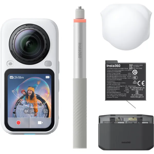 Insta360 X6 Essential Bundle - White - Insta360