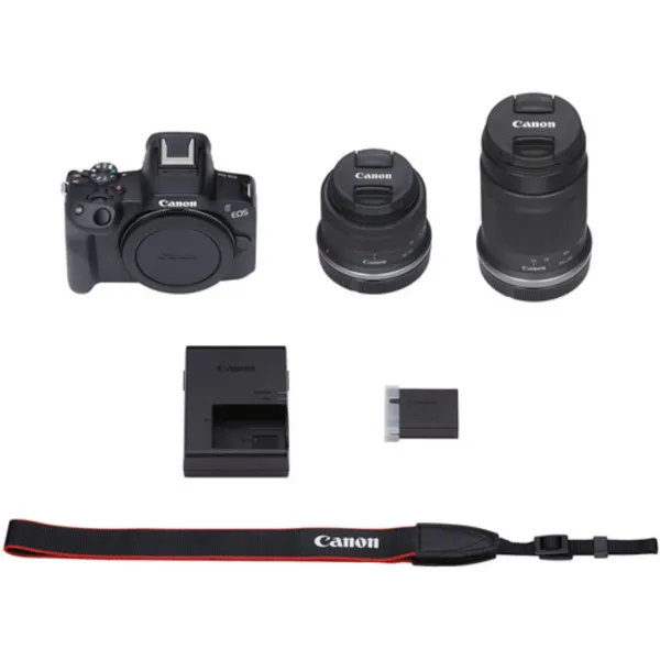 EOS R50 BK+RF 18-45/55-210 - Canon