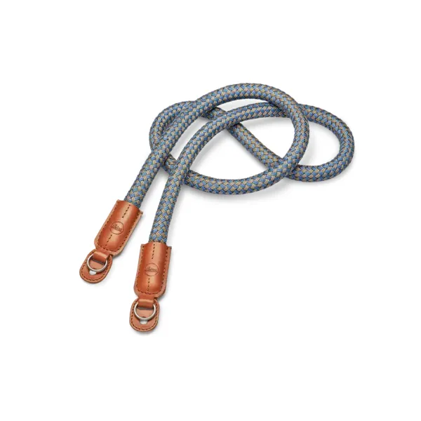Carrying strap C/D.Blue- Flat - Leica