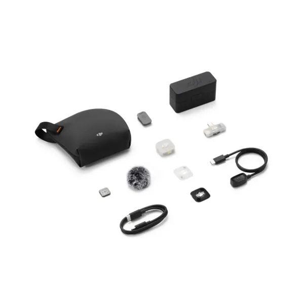 Mic Mini 2S (1 TX + 1 Mobile RX + Charging Case) - Dji