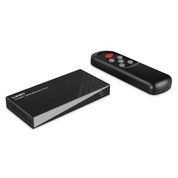 8K60 HDMI Switch, 3 Ports - Lindy