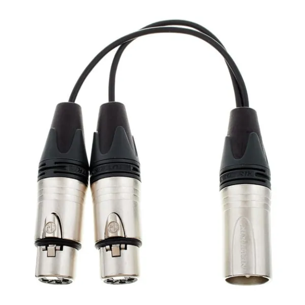 XLR M to Double XLR F - ON-AIR