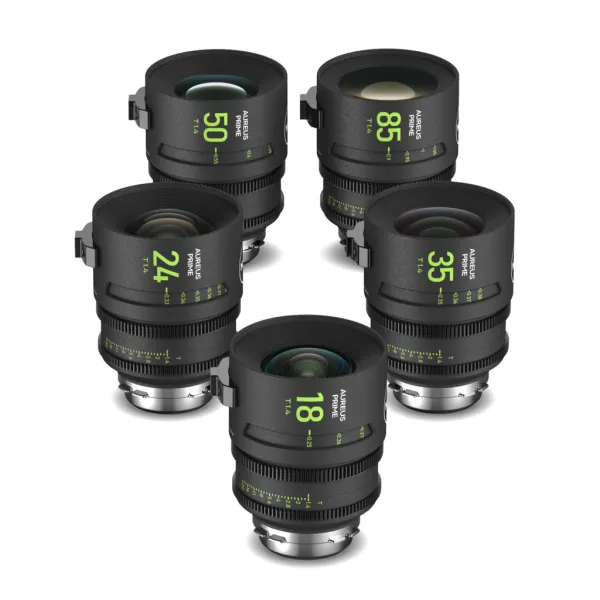 5 Cine Lens Kit AUREUS - Nisi